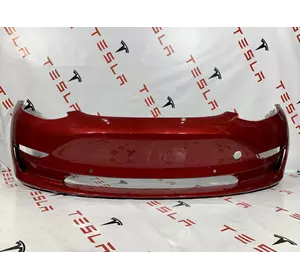 Передній бампер, червоний колір (PPMR) Тесла Модель 3 M3 FR FASCIA SVC, RED MULTI-COAT-PPMR 1084168-S2-E